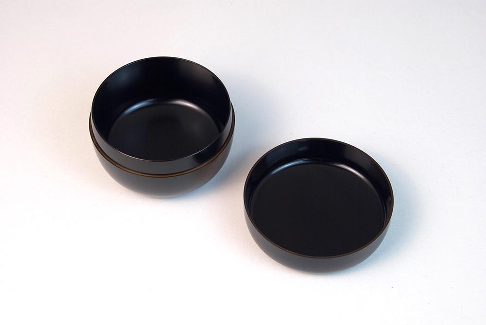 ■2.8寸　平棗　切合口　黒 | 2枚目