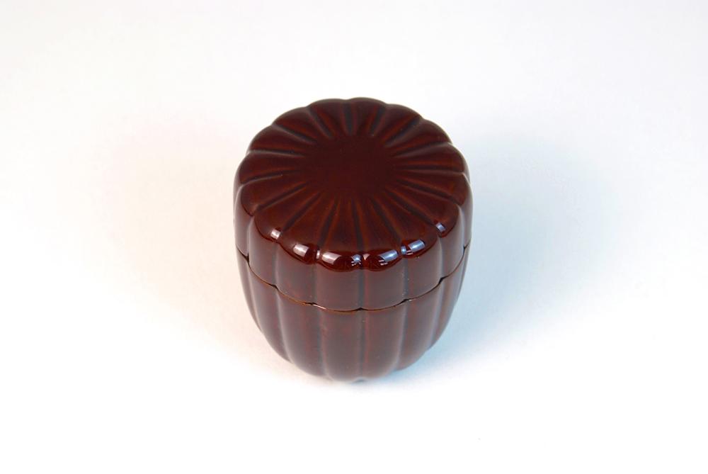 ■2.2中棗　菊彫　溜内黒　ＳＲ-193 | 5枚目