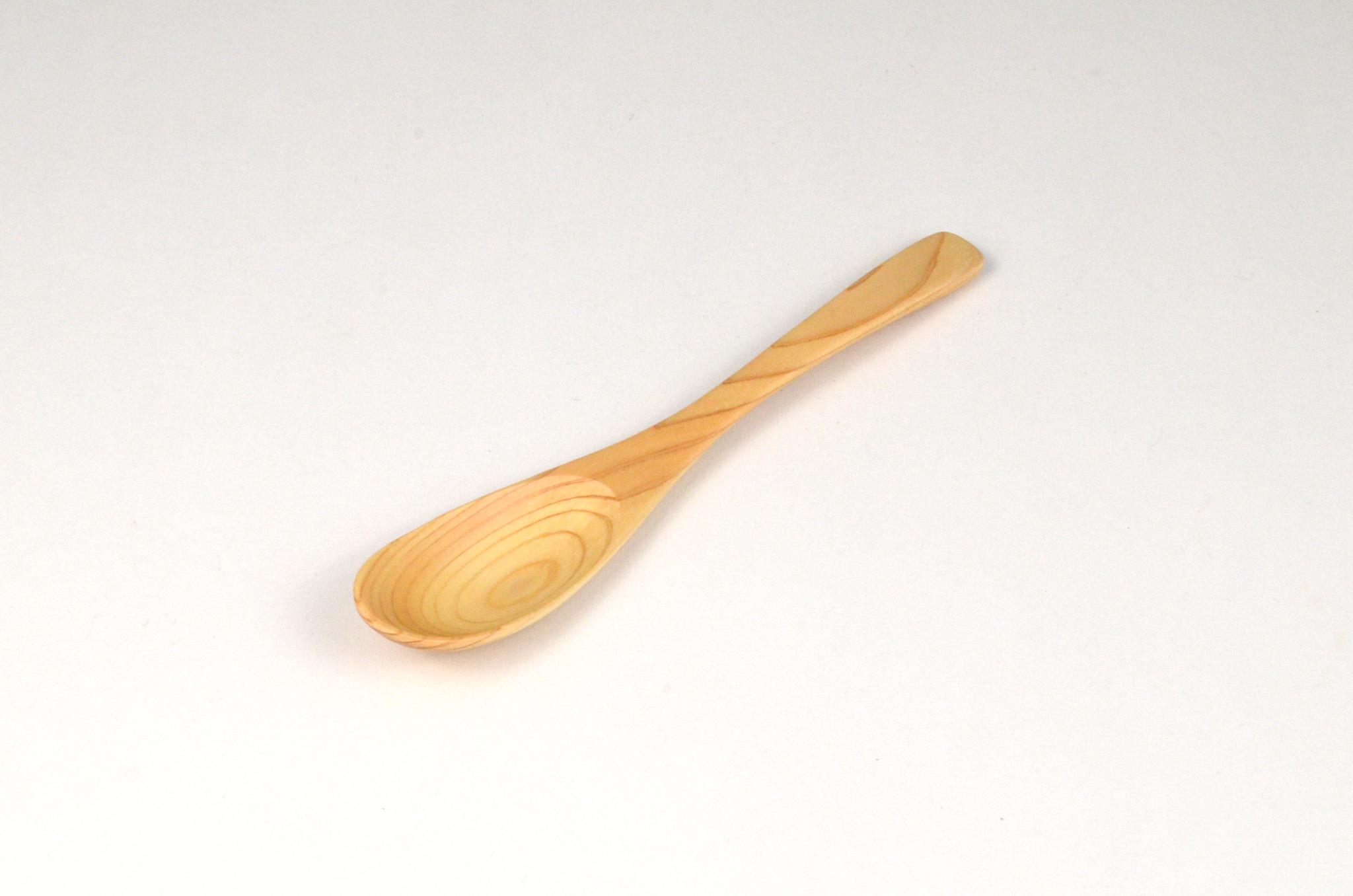 ■DD-2454 ひのき　カレースプーン　単品販売（送料別）