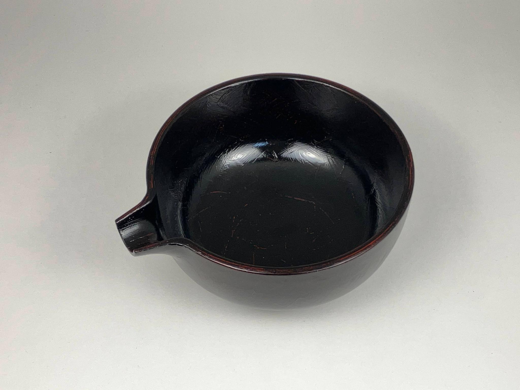 国産山中塗　SH-0169 8.0片口ワインクーラ　錆　曙 | 3枚目